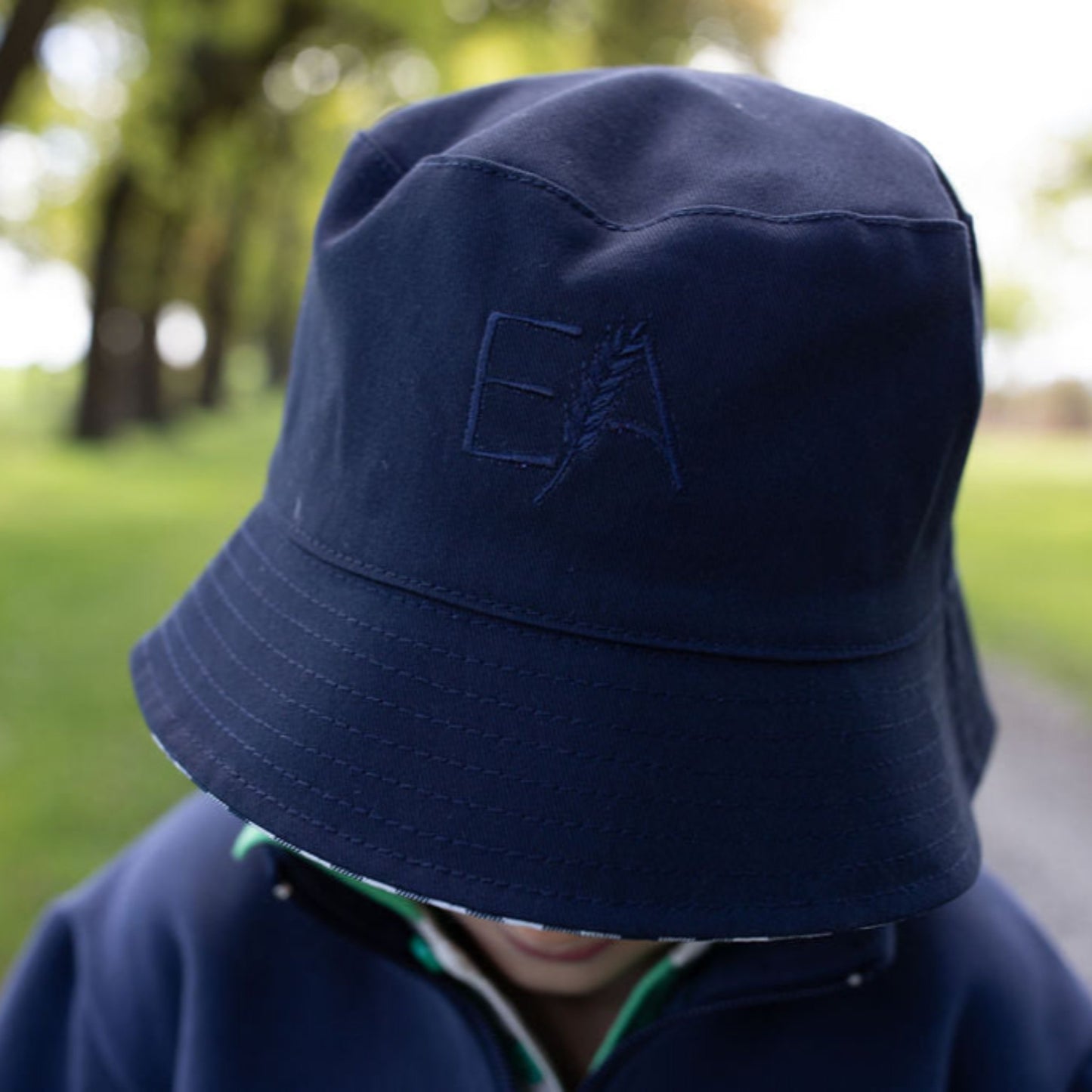 Navy Bucket Hat