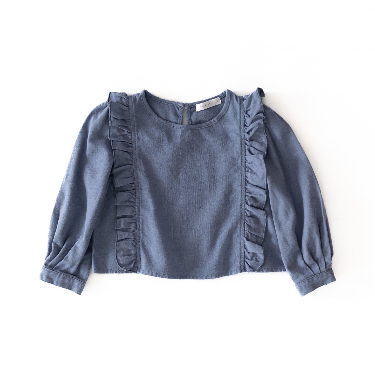 Grace Blouse - Navy girl's blouse